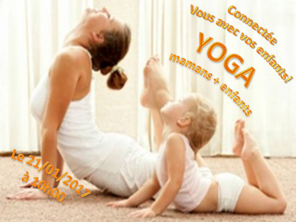cours yoga maman enfant parfaite silhouette